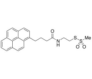 2-[3-(1-Pyrenyl)propylcarboxamido]ethyl Methanethiosulfonate (CAS 384342-66-9) - chemical structure image