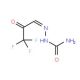 2-(3,3,3-Trifluoro-2-oxopropylidene)hydrazinecarboxamide (CAS 244268-37-9) - chemical structure image