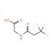 2-(3,3,3-trifluoropropanamido)acetic acid - chemical structure image