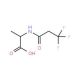 2-(3,3,3-trifluoropropanamido)propanoic acid - chemical structure image