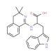 2-(3,3-Dimethyl-3,4-dihydro-isoquinolin-1-ylamino)-3-(1H-indol-3-yl)-propionic acid - chemical structure image