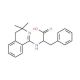 2-(3,3-Dimethyl-3,4-dihydro-isoquinolin-1-ylamino)-3-phenyl-propionic acid - chemical structure image