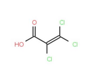2,3,3-Trichloroacrylic acid (CAS 2257-35-4) - chemical structure image