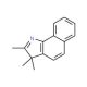 2,3,3-Trimethyl-3H-benzo[g]indole (CAS 74470-85-2) - chemical structure image