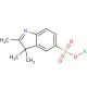 2,3,3-Trimethylindolenine-5-sulfonic Acid, Potassium Salt (CAS 184351-56-2) - chemical structure image