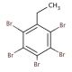 2,3,4,5,6-Pentabromoethylbenzene (CAS 85-22-3) - chemical structure image