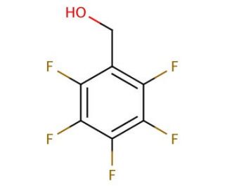 2,3,4,5,6-Pentafluorobenzyl alcohol (CAS 440-60-8) - chemical structure image