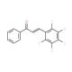 2,3,4,5,6-Pentafluorochalcone (CAS 54081-32-2) - chemical structure image