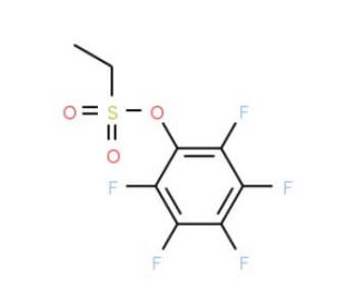 2,3,4,5,6-Pentafluorophenyl 1-ethanesulfonate (CAS 597553-60-1) - chemical structure image