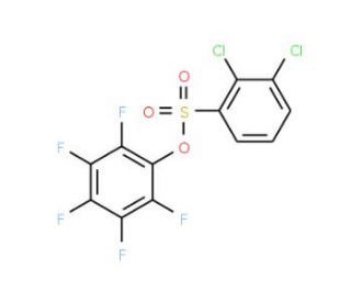 2,3,4,5,6-Pentafluorophenyl 2,3-dichlorobenzenesulfonate - chemical structure image