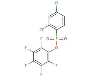 2,3,4,5,6-Pentafluorophenyl 2,4-dichlorobenzenesulfonate - chemical structure image