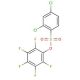 2,3,4,5,6-Pentafluorophenyl 2,4-dichlorobenzenesulfonate - chemical structure image