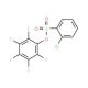 2,3,4,5,6-Pentafluorophenyl 2-chlorobenzenesulfonate - chemical structure image