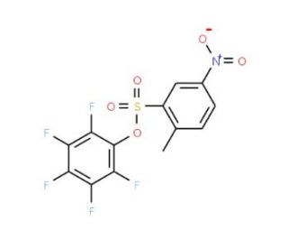 2,3,4,5,6-Pentafluorophenyl 2-methyl-5-nitrobenzenesulfonate - chemical structure image