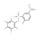 2,3,4,5,6-Pentafluorophenyl 2-methyl-5-nitrobenzenesulfonate - chemical structure image