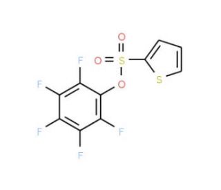 2,3,4,5,6-Pentafluorophenyl 2-thiophenesulfonate - chemical structure image