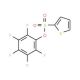 2,3,4,5,6-Pentafluorophenyl 2-thiophenesulfonate - chemical structure image