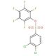 2,3,4,5,6-Pentafluorophenyl 3,4-dichlorobenzenesulfonate - chemical structure image