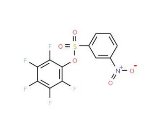 2,3,4,5,6-Pentafluorophenyl 3-nitrobenzenesulfonate - chemical structure image