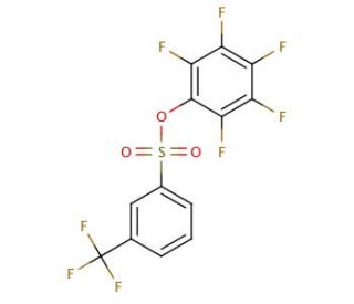 2,3,4,5,6-Pentafluorophenyl 3-(trifluoromethyl)-benzenesulfonate - chemical structure image
