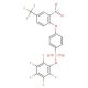 2,3,4,5,6-Pentafluorophenyl 4-[2-nitro-4-(trifluoromethyl)phenoxy]benzenesulfonate - chemical structure image