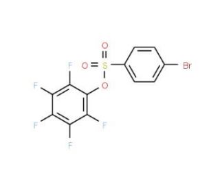 2,3,4,5,6-Pentafluorophenyl 4-bromobenzenesulfonate - chemical structure image