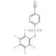 2,3,4,5,6-Pentafluorophenyl 4-cyanobenzenesulfonate - chemical structure image