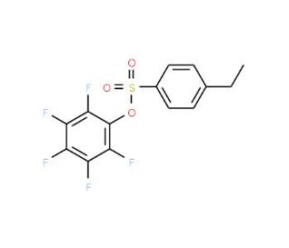 2,3,4,5,6-Pentafluorophenyl 4-ethylbenzenesulfonate - chemical structure image