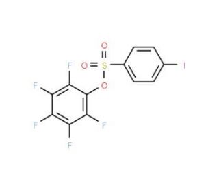 2,3,4,5,6-Pentafluorophenyl 4-iodobenzenesulfonate - chemical structure image