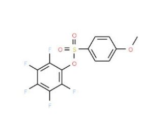 2,3,4,5,6-Pentafluorophenyl 4-methoxybenzenesulfonate - chemical structure image