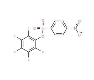 2,3,4,5,6-Pentafluorophenyl 4-nitrobenzenesulfonate - chemical structure image