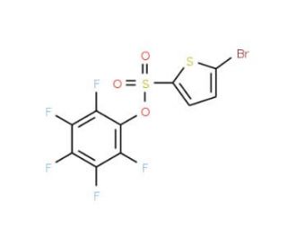 2,3,4,5,6-Pentafluorophenyl 5-bromo-2-thiophenesulfonate - chemical structure image