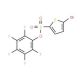 2,3,4,5,6-Pentafluorophenyl 5-bromo-2-thiophenesulfonate - chemical structure image