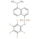 2,3,4,5,6-Pentafluorophenyl 5-(dimethylamino)-1-naphthalenesulfonate (CAS 7243-06-3) - chemical structure image