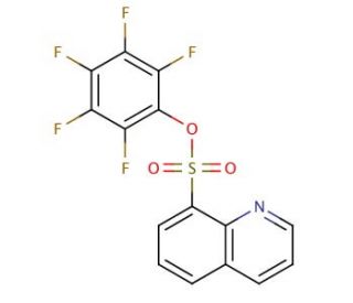 2,3,4,5,6-Pentafluorophenyl 8-quinolinesulfonate - chemical structure image