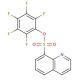 2,3,4,5,6-Pentafluorophenyl 8-quinolinesulfonate - chemical structure image