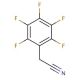 2,3,4,5,6-Pentafluorophenylacetonitrile (CAS 653-30-5) - chemical structure image