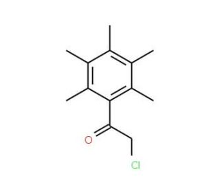 2,3,4,5,6-Pentamethylphenacyl chloride (CAS 57196-63-1) - chemical structure image