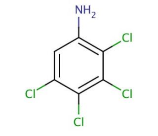 2,3,4,5-Tetrachloroaniline solution (CAS 634-83-3) - chemical structure image
