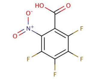 2,3,4,5-Tetrafluoro-6-nitrobenzoic acid (CAS 16583-08-7) - chemical structure image