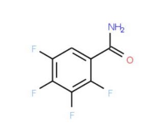 2,3,4,5-Tetrafluorobenzamide (CAS 16582-94-8) - chemical structure image