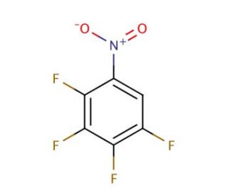 2,3,4,5-Tetrafluoronitrobenzene (CAS 5580-79-0) - chemical structure image