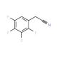 2,3,4,5-Tetrafluorophenylacetonitrile (CAS 53001-74-4) - chemical structure image