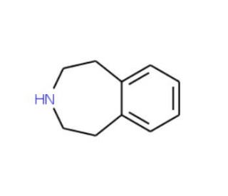 2,3,4,5-Tetrahydro-1H-3-benzazepine (CAS 4424-20-8) - chemical structure image
