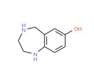 2,3,4,5-Tetrahydro-1H-benzo[e][1,4]diazepin-7-ol (CAS 886366-76-3) - chemical structure image