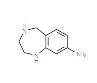 2,3,4,5-Tetrahydro-1H-benzo[e][1,4]diazepin-8-ylamine (CAS 886366-73-0) - chemical structure image
