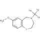 2,3,4,5-Tetrahydro-7-methoxy-4-(methyl-d3)-1,4-benzothiazepine (CAS 1167435-22-4) - chemical structure image