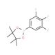 2-(3,4,5-Trifluorobenzene)-4,4,5,5-tetramethyl-1,3,2-dioxaborolane (CAS 827614-70-0) - chemical structure image