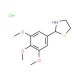 2-(3,4,5-Trimethoxy-phenyl)thiazolidine hydrochloride - chemical structure image