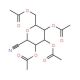 2,3,4,6-Tetra-O-acetyl-b-D-galactopyranosyl cyanide (CAS 52443-07-9) - chemical structure image